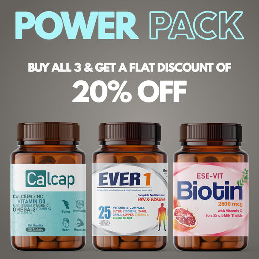 Get Flat 20% Discount on Ever 1 + Calcap + Ese-Vit