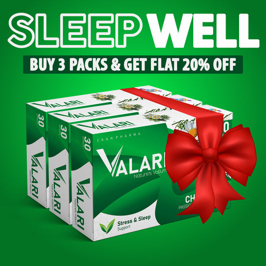 Buy 3 Packs of Valari and Get FLAT 20% OFF